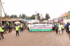 walking along nandi road eldoret town